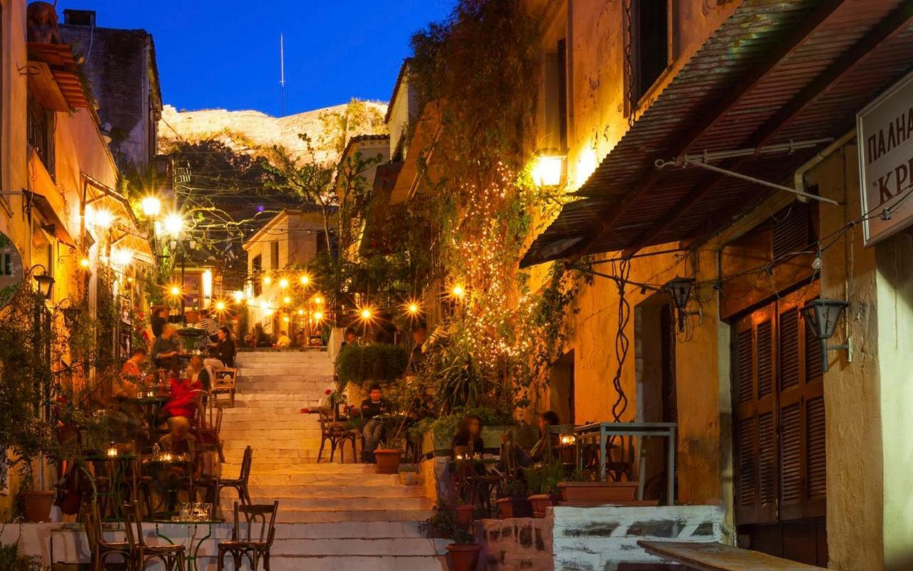 Acropolis Ermou Rooms At Plaka Aten Exteriör bild